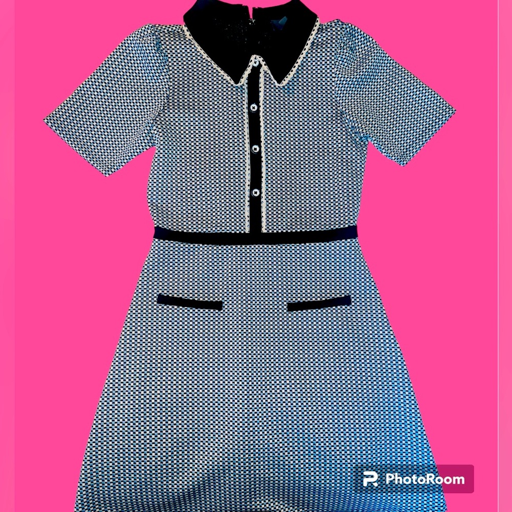 Mod Cloth Scholastic Classic Collared Babydoll Dress